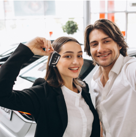Rent your car at a fair price. Get started with us today.