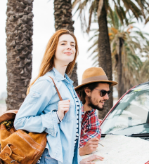 Rent your car at a fair price. Get started with us today.